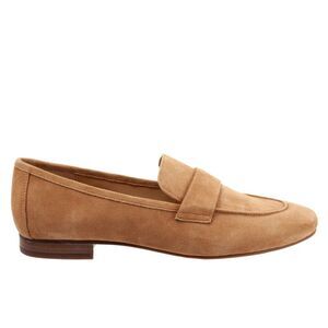 Trotters Womens Gemma Camel/Brown SuedeLoafers (NWT). Size 12